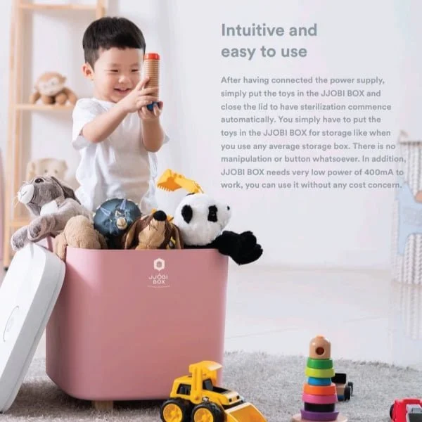JJOBI Baby Kids UV-C LED Toy Sterilization Storage Box - Image 5