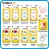 Medela Baby Soother Pacifier Soft Silicone/Holder Clip