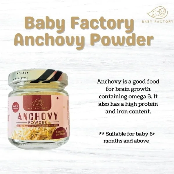 Baby Factory Anchovy/ Shrimp/ Spinach Powder/ Tomato Powder/ Mini Ball Cookies - Image 6