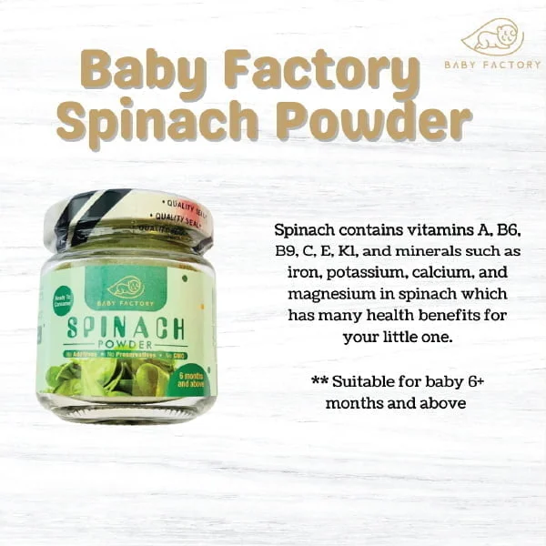 Baby Factory Anchovy/ Shrimp/ Spinach Powder/ Tomato Powder/ Mini Ball Cookies - Image 2
