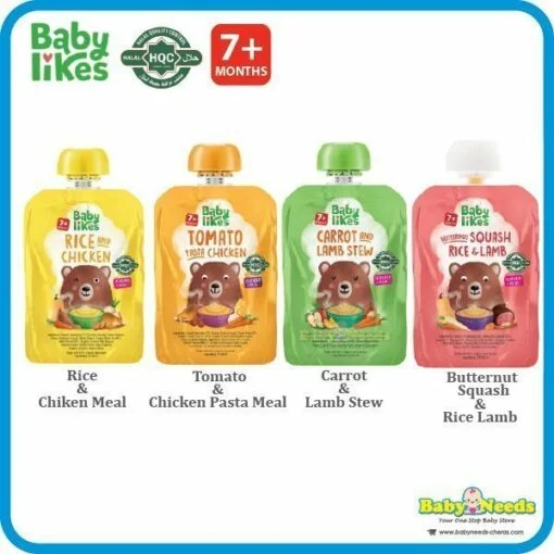 Baby Likes Complete Meal 130g Halal Organic Instant Baby Food