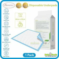 Alternative view of Autumnz Disposable Underpads/Changing Pad *60cm x 90cm* (10pcs per pack)