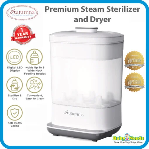 Autumnz Premium Electric Baby Bottle Steriliser & Dryer