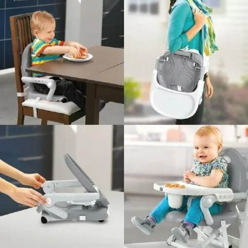 Chicco Pocket Snack Booster Seat Baby Feeding Chair Travel Baby Seat - Image 8