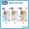 Chicco Baby Hair Brush and Comb