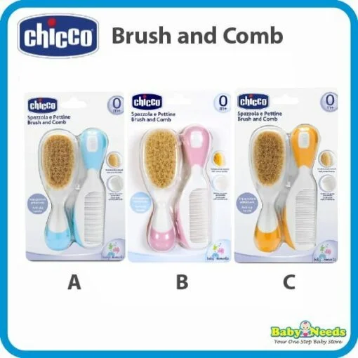 Chicco Baby Hair Brush and Comb