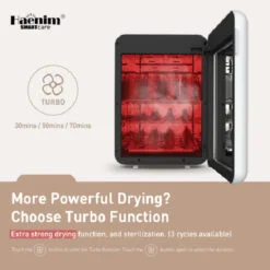 Alternative view of Haenim F5 Smart Flex UV-C Led Electric Sterilizer