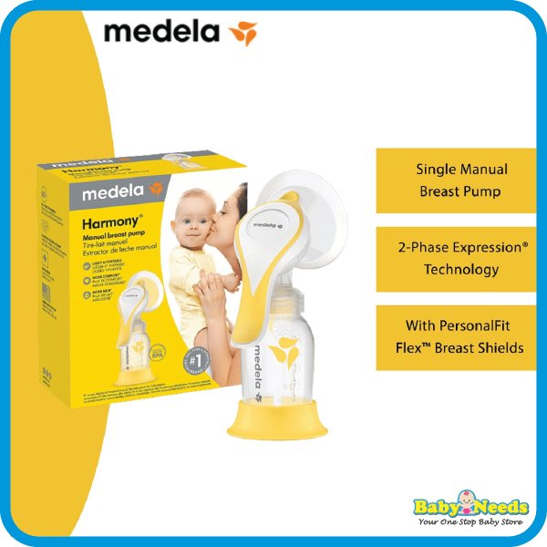 Medela Harmony Flex Single Manual Breast Pump with PersonalFit Flex Breast  Shield - Baby Needs Online Store Malaysia