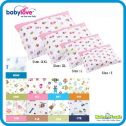Babylove Premium Baby Pillow Cotton S/L/XL/XXL