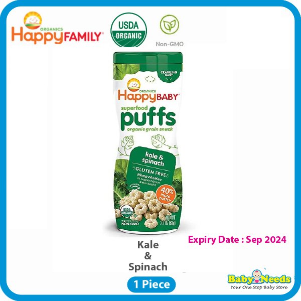 Happy Baby Organic Happy Puff (60g) Baby Needs Online Store Malaysia