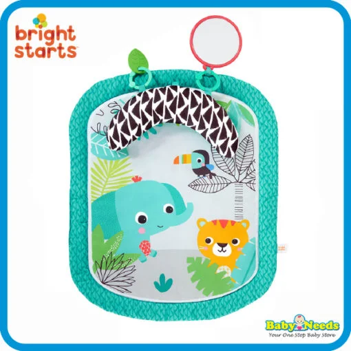 Bright Starts Totally Tropical Prop & Play Tummy Time Baby Activity Mat - Image 2