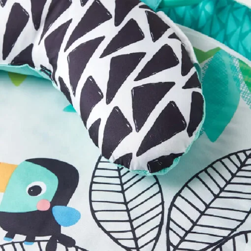 Bright Starts Totally Tropical Prop & Play Tummy Time Baby Activity Mat - Image 4