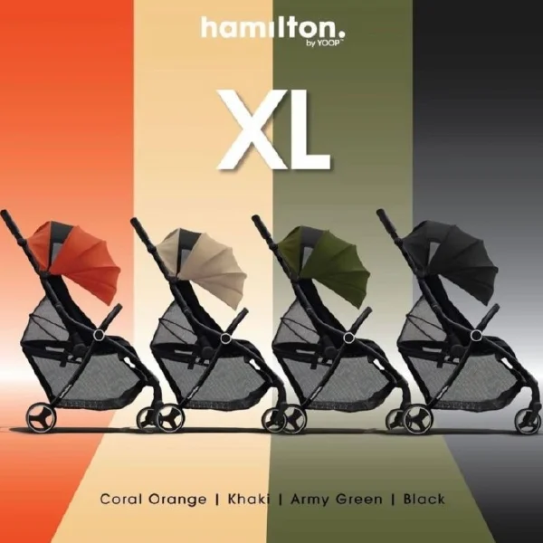 Hamilton Series XL Magic Fold Baby Stroller - Image 7
