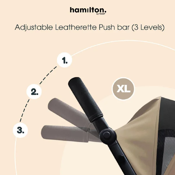 Hamilton Series XL Magic Fold Baby Stroller - Image 6