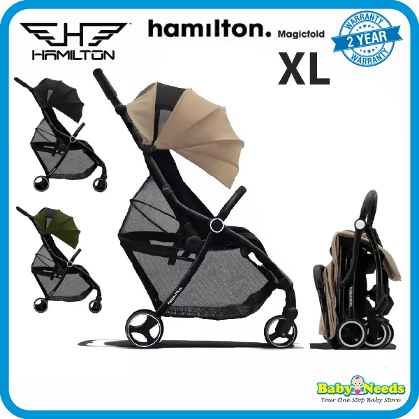 Hamilton Series XL Magic Fold Baby Stroller