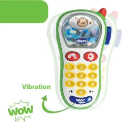 Alternative view of Chicco Baby Vibrating Photo Phone Music Toy
