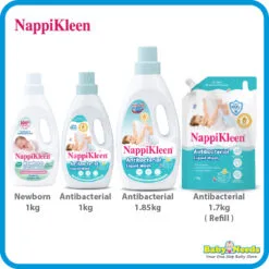 Nappikleen Newborn Baby Anti-Bacterial Detergent Liquid Cloth Wash