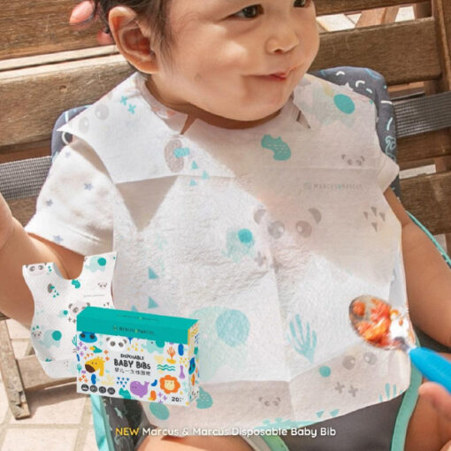Marcus & Marcus Disposal Baby Bib - Image 3