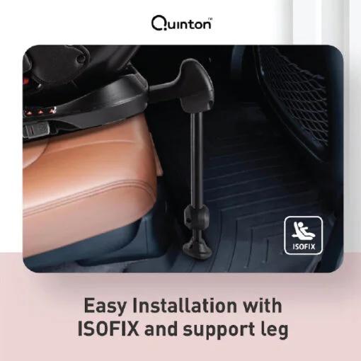 Quinton One Spin + 360 Safety Baby Car Seat (0 - 12 Years Old) - Image 5