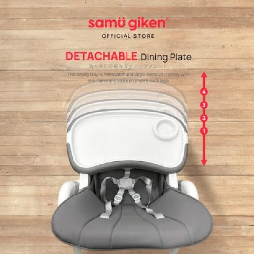 Samu Giken Baby High Chair BHC8811 - Image 3