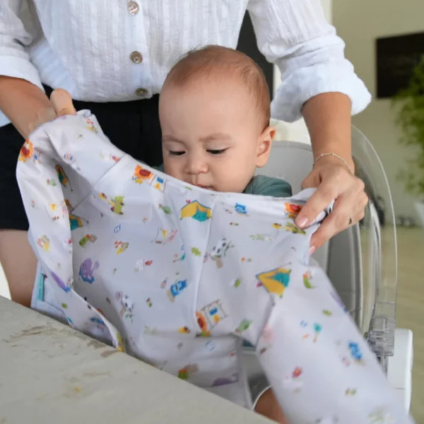 Marcus & Marcus Long Sleeve Baby Bib - Image 3