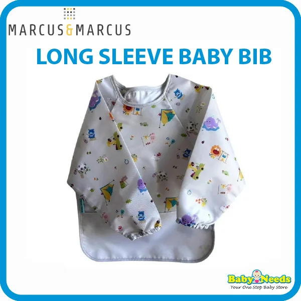 Marcus & Marcus Long Sleeve Baby Bib