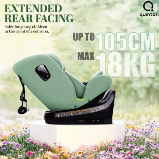 Quinton I-Smart Isofix Baby Safety Car Seat - Image 8