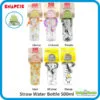 Snapkis Straw Water Bottle 500ml