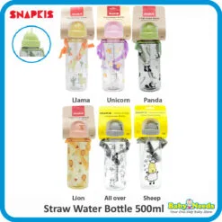 Snapkis Straw Water Bottle 500ml