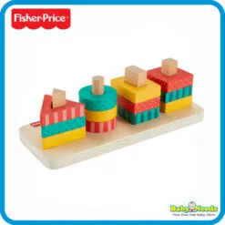 Fisher Price Wood Shape Stacker