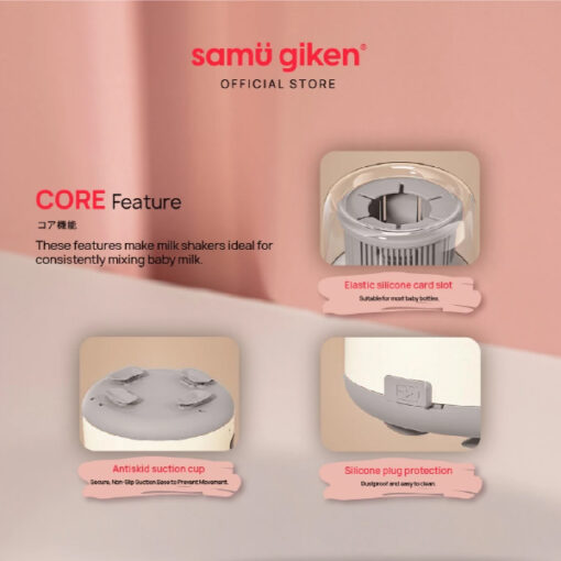 Samu Giken Rechargeable Milk Bottle Shaker - Image 5