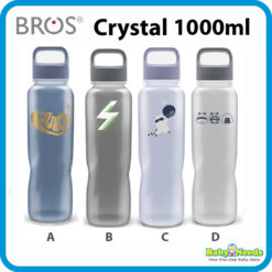 Bros Crystal Water Bottle 1000ml