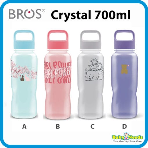 Bros Crystal Water Bottle 700ml