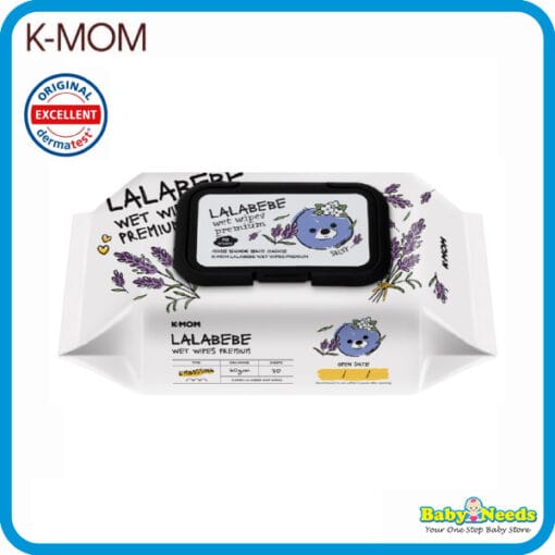 K-Mom Lalabebe Premium Wet Wipes 70pcs