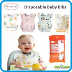 Autumnz Disposable Baby Bibs (6pcs/pack)