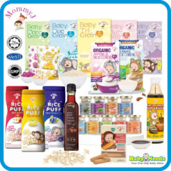 MommyJ Organic Baby Kids Toddler Rice/ Food Powder/Puff/Cereal