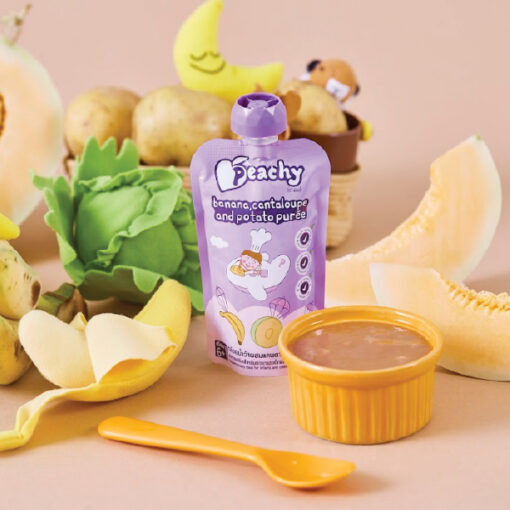 Peachy Baby Food Pouches Ready to Eat Baby Puree/Smoothies - Image 2