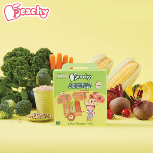 Peachy Baby Multigrain Cookies/Traning Biscuits/Rice Cracker - Image 2
