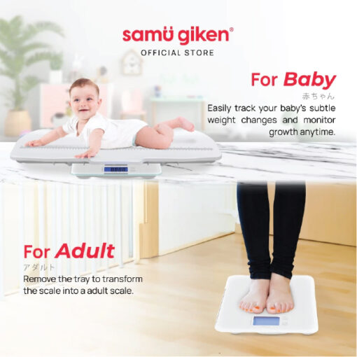 Samu Giken Digital Weight Scale For Baby & Adult - Image 5