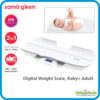 Samu Giken Digital Weight Scale For Baby & Adult
