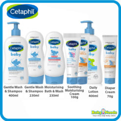 Cetaphil Baby Gentle Wash Shampoo/Lotion/Moisturising Bath Wash/ Diaper Cream