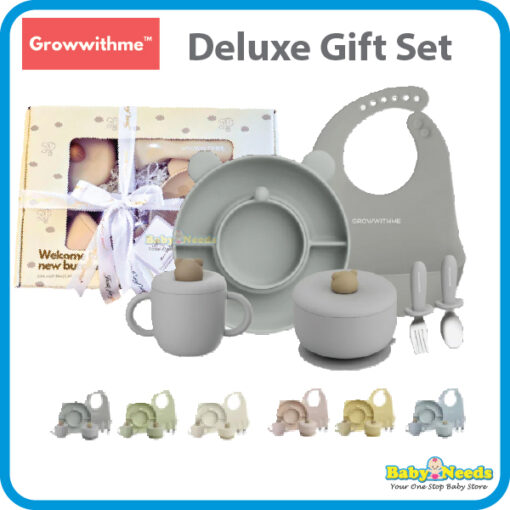 Growwithme Baby Deluxe Feeding Gift Set