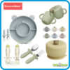 Growwithme Baby Silicone Plate/Bowl/Spoon/Cup