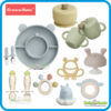 Growwithme Baby Silicone Plate/Bowl/Spoon/Cup/Teether