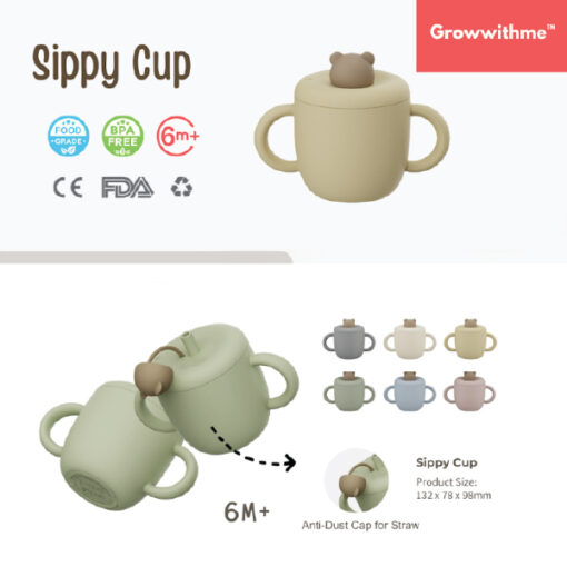 Growwithme Baby Silicone Plate/Bowl/Spoon/Cup/Teether - Image 4