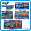 NERF Elite 2.0 Ranger PD5/Commander RD6/Eaglepoint RD8/Shockwave RD15/Tetrad QS4