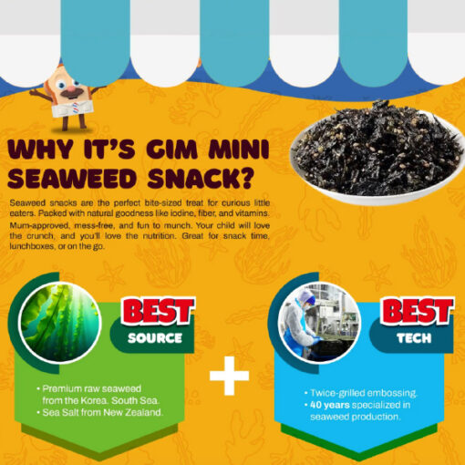 IT'S GIM MINI Seaweed Flakes/ Seaweed Snack - Image 5