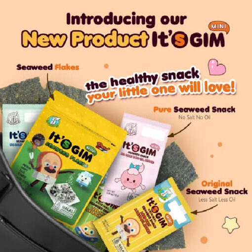 IT'S GIM MINI Seaweed Flakes/ Seaweed Snack - Image 3