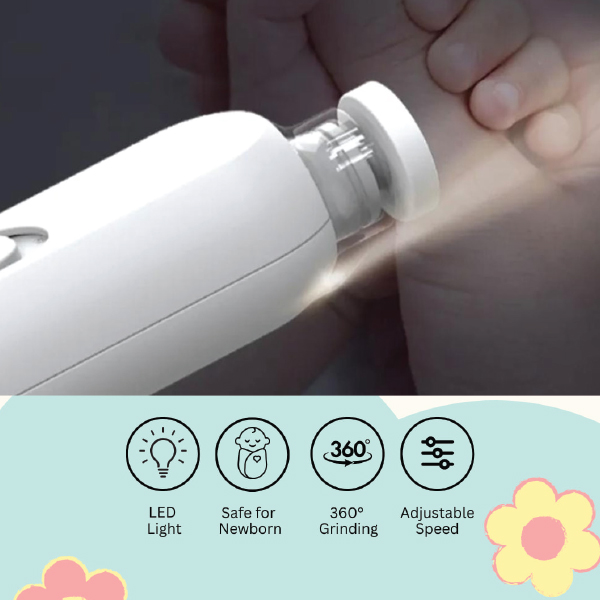 Bubbles Baby Electric Nail Trimmer - Image 2