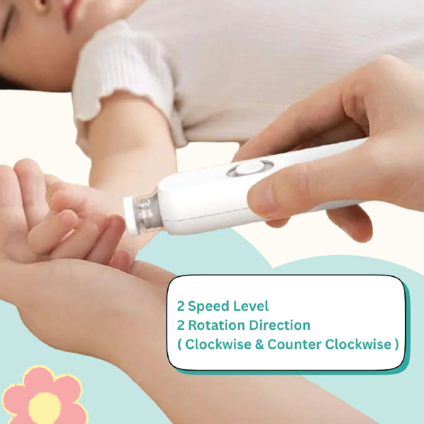 Bubbles Baby Electric Nail Trimmer - Image 4